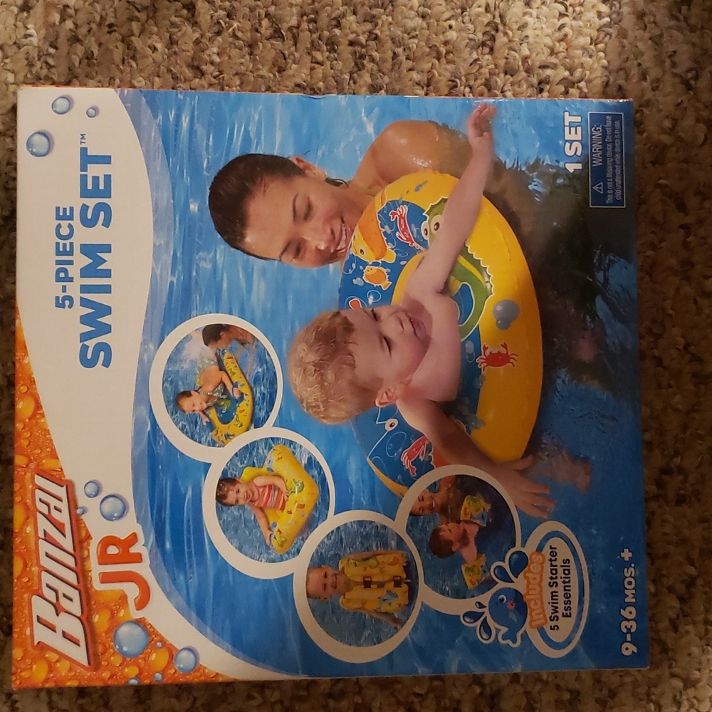 Banzai Jr. 5 piece swim set